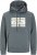 Jack & Jones Frederiksberg Box Script Hoodie Grey - φούτερ/Φούτερ με κουκούλα - φούτερ/Φούτερ με κουκούλα ανδρικά μεγάλα μεγέθη 