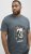 Jack & Jones Anatomy Skull Crew Neck T-Shirt Grey - Μακό μπλουζάκια - Aνδρικά μπλουζεσ μεγάλα μεγέθη