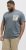 Jack & Jones Split Pocket Print T-Shirt Grey - Μακό μπλουζάκια - Aνδρικά μπλουζεσ μεγάλα μεγέθη