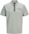 Jack & Jones Fusion Pique Zipper Polo Green/Blue - Πόλο μπλουζάκια - Aνδρικά μπλουζακια πολο μεγάλα μεγέθη