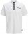 Jack & Jones Fusion Pique Zipper Polo Bright White - Πόλο μπλουζάκια - Aνδρικά μπλουζακια πολο μεγάλα μεγέθη