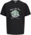 Jack & Jones Hydra Crew Neck T-Shirt Black - Μακό μπλουζάκια - Aνδρικά μπλουζεσ μεγάλα μεγέθη