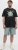 Jack & Jones Hydra Crew Neck T-Shirt Black - Μακό μπλουζάκια - Aνδρικά μπλουζεσ μεγάλα μεγέθη