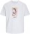 Jack & Jones Hydra Crew Neck T-Shirt Bright White - Μακό μπλουζάκια - Aνδρικά μπλουζεσ μεγάλα μεγέθη