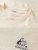 Jack & Jones Bellagio Collage Crew Neck T-Shirt Antique White - Μακό μπλουζάκια - Aνδρικά μπλουζεσ μεγάλα μεγέθη