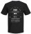 Jack & Jones JCOEDTN T-Shirt with Back Print Black - Μακό μπλουζάκια - Aνδρικά μπλουζεσ μεγάλα μεγέθη