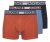 Jack & Jones JACMARCO SOLID Trunks 3-Pack Coronet Blue - Εσώρουχα/Μαγιό - Aνδρικά Εσώρουχα μεγάλα μεγέθη