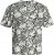 Jack & Jones JORMARBELLA T-Shirt Cloud Dancer/Black - Μακό μπλουζάκια - Aνδρικά μπλουζεσ μεγάλα μεγέθη