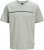 Jack & Jones FUSION Full Branding T-Shirt Aqua Grey - Μακό μπλουζάκια - Aνδρικά μπλουζεσ μεγάλα μεγέθη
