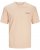 Jack & Jones Zekiel Crew Neck T-Shirt Peach Parfait - Μακό μπλουζάκια - Aνδρικά μπλουζεσ μεγάλα μεγέθη