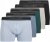 Jack & Jones Kyle Solid Trunks 5-Pack Deep Teal - Εσώρουχα/Μαγιό - Aνδρικά Εσώρουχα μεγάλα μεγέθη