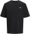 Jack & Jones Script Bradley Crew Neck T-Shirt Black - Μακό μπλουζάκια - Aνδρικά μπλουζεσ μεγάλα μεγέθη