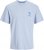 Jack & Jones Summer Vibes Crew Neck T-Shirt Chambray Blue - Μακό μπλουζάκια - Aνδρικά μπλουζεσ μεγάλα μεγέθη