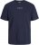 Jack & Jones Ayce Crew Neck T-Shirt Blue - Μακό μπλουζάκια - Aνδρικά μπλουζεσ μεγάλα μεγέθη