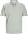 Jack & Jones Rodney Short Sleeve Polo Aqua Gray - Πόλο μπλουζάκια - Aνδρικά μπλουζακια πολο μεγάλα μεγέθη