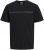 Jack & Jones FUSION Full Branding T-Shirt Black - Μακό μπλουζάκια - Aνδρικά μπλουζεσ μεγάλα μεγέθη