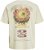 Jack & Jones Retiro Crew Neck T-Shirt Antique White - Μακό μπλουζάκια - Aνδρικά μπλουζεσ μεγάλα μεγέθη