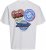 Jack & Jones Compact Crew Neck T-Shirt White - Μακό μπλουζάκια - Aνδρικά μπλουζεσ μεγάλα μεγέθη