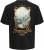 Jack & Jones Parallel Crew Neck T-Shirt Black - Μακό μπλουζάκια - Aνδρικά μπλουζεσ μεγάλα μεγέθη