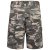 Kam Jeans 329 Short Charcoal Camo - Σορτς - Aνδρικεσ βερμουδεσ μεγαλα μεγάλα μεγέθη