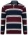 Kam Jeans 5242 Long Sleeve Polo Burgundy - Πόλο μπλουζάκια - Aνδρικά μπλουζακια πολο μεγάλα μεγέθη