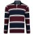 Kam Jeans 5242 Long Sleeve Polo Burgundy - Πόλο μπλουζάκια - Aνδρικά μπλουζακια πολο μεγάλα μεγέθη
