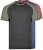 Kam Jeans 5314 Twin pack T-shirts Black/Navy - Μακό μπλουζάκια - Aνδρικά μπλουζεσ μεγάλα μεγέθη
