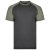 Kam Jeans 5314 Twin pack T-shirts Black/Navy - Μακό μπλουζάκια - Aνδρικά μπλουζεσ μεγάλα μεγέθη