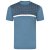 Kam Jeans 5347 Twin pack T-shirt Black/Denim - Μακό μπλουζάκια - Aνδρικά μπλουζεσ μεγάλα μεγέθη