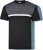 Kam Jeans 5347 Twin pack T-shirt Black/Denim - Μακό μπλουζάκια - Aνδρικά μπλουζεσ μεγάλα μεγέθη