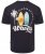 Kam Jeans 5709 Summer Adventure Print Tee Indigo - Μακό μπλουζάκια - Aνδρικά μπλουζεσ μεγάλα μεγέθη