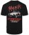 Kam Jeans 5710 Legendary Racing Slub Tee With Back Print Black - Μακό μπλουζάκια - Aνδρικά μπλουζεσ μεγάλα μεγέθη