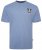 Kam Jeans 5711 Endless Summers Slub Tee With Back Print Blue - Μακό μπλουζάκια - Aνδρικά μπλουζεσ μεγάλα μεγέθη