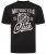 Kam Jeans 5712 Twin Pack Motorcycle/Cycle Print Tee Black and Navy - Μακό μπλουζάκια - Aνδρικά μπλουζεσ μεγάλα μεγέθη