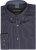 Kam Jeans 6300 Long Sleeve Dobby Stripe Shirt Dark Grey - Πουκάμισα - Aνδρικά πουκαμισα μεγαλα μεγάλα μεγέθη