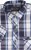 Kam Jeans 6301 SS Casual Check Shirt Navy - Πουκάμισα - Aνδρικά πουκαμισα μεγαλα μεγάλα μεγέθη