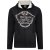 Kam Jeans 705 Motor Oil Hoodie Black - φούτερ/Φούτερ με κουκούλα - φούτερ/Φούτερ με κουκούλα ανδρικά μεγάλα μεγέθη 