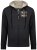Kam Jeans 706 L.A. Riders Hoodie Charcoal - φούτερ/Φούτερ με κουκούλα - φούτερ/Φούτερ με κουκούλα ανδρικά μεγάλα μεγέθη 