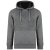 Kam Jeans 708 Embossed Hoodie Charcoal - φούτερ/Φούτερ με κουκούλα - φούτερ/Φούτερ με κουκούλα ανδρικά μεγάλα μεγέθη 