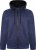 Kam Jeans AP008 Active Performance Hoodie Indigo - φούτερ/Φούτερ με κουκούλα - φούτερ/Φούτερ με κουκούλα ανδρικά μεγάλα μεγέθη 