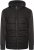 Kam Jeans KV135 Quilted Zip Thru Hoody with Padded Body & Jersey Sleeves Black TALL SIZES - ΑΝΔΡΙΚΑ ΡΟΥΧΑ MT-6XLT - Μεγέθη TALL