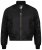 Kam Jeans KV75 Bomber Jacket Black - Μπουφάν - Aνδρικά μπουφαν μεγάλα μεγέθη