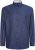 Kam Jeans P020 Premium Long sleeve Oxford Shirt Navy - Πουκάμισα - Aνδρικά πουκαμισα μεγαλα μεγάλα μεγέθη