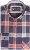 Kam Jeans P038 LS Premium Cotton Check Shirt Navy - Πουκάμισα - Aνδρικά πουκαμισα μεγαλα μεγάλα μεγέθη