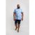 D555 Santana Hawaii Shirt Sky Blue - Πουκάμισα - Aνδρικά πουκαμισα μεγαλα μεγάλα μεγέθη