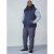 D555 Willie Hooded Quilted Jacket with Fleece sleeves - Μπουφάν - Aνδρικά μπουφαν μεγάλα μεγέθη