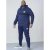 D555 Sergio Half Zip Hoodie Navy - φούτερ/Φούτερ με κουκούλα - φούτερ/Φούτερ με κουκούλα ανδρικά μεγάλα μεγέθη 