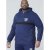D555 Sergio Half Zip Hoodie Navy - φούτερ/Φούτερ με κουκούλα - φούτερ/Φούτερ με κουκούλα ανδρικά μεγάλα μεγέθη 