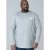 D555 Plato Long Sleeve T-shirt Grey - Μακό μπλουζάκια - Aνδρικά μπλουζεσ μεγάλα μεγέθη