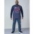 D555 Neill Long Sleeve T-shirt Navy - Μακό μπλουζάκια - Aνδρικά μπλουζεσ μεγάλα μεγέθη